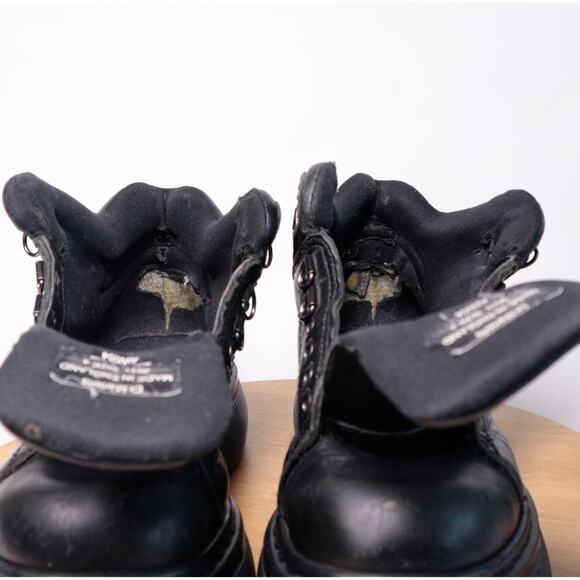 Dr Martin Combat Ankle Boot Walking Shoes Women 6 Black - Picture 11 of 15